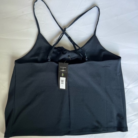 Banana Republic Factory Twist-Front Camisole, Preppy Navy, Size XS - Picture 7 of 10